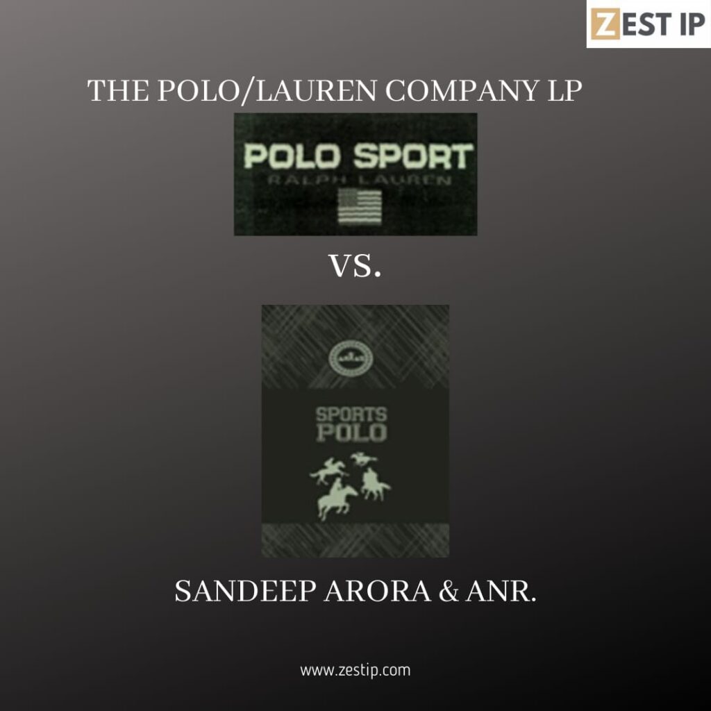 Polo Sport vs. Sport Polo: Delhi High Court orders Register of Copyrights to cancel copyright registration of Sport Polo owing similarity to well-known mark Polo Sport